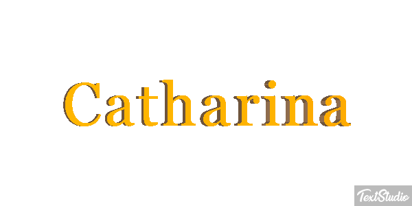 Catharina Text effect