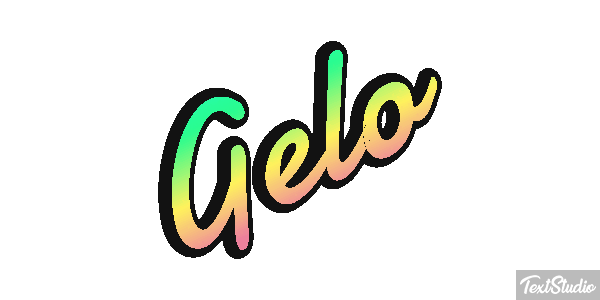 Gelo Текстовый эффект