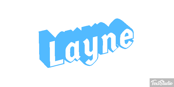 Layne Effet de texte