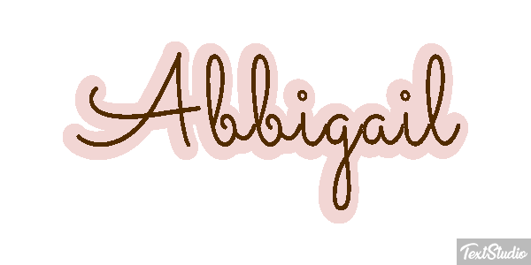 Abbigail Text effect