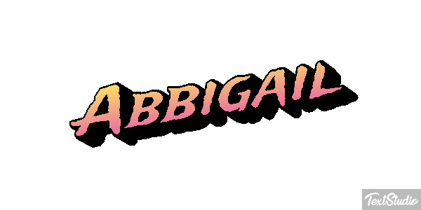 Abbigail Text effect