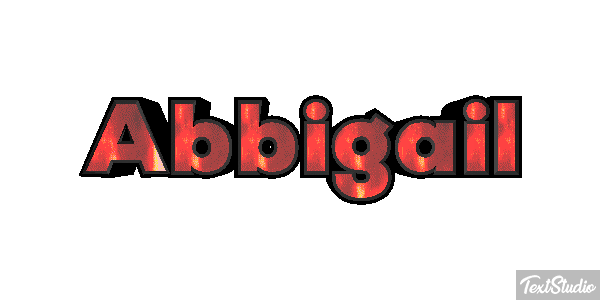 Abbigail Text effect