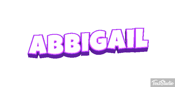 Abbigail Text effect