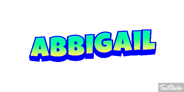 Abbigail Text effect