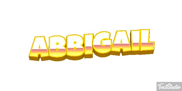 Abbigail Text effect