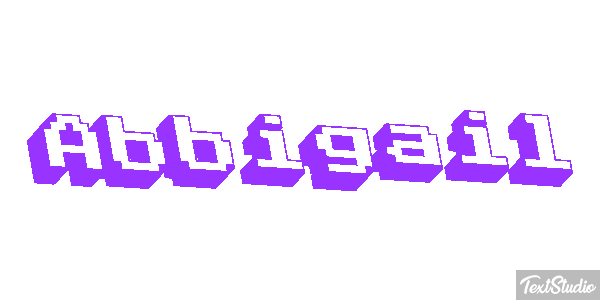 Abbigail Text effect