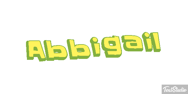 Abbigail Text effect