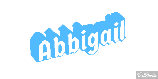 Abbigail Text effect