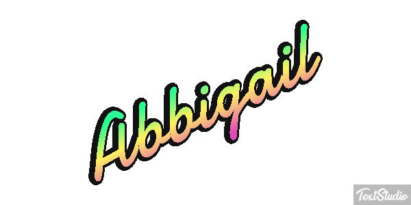 Abbigail Text effect