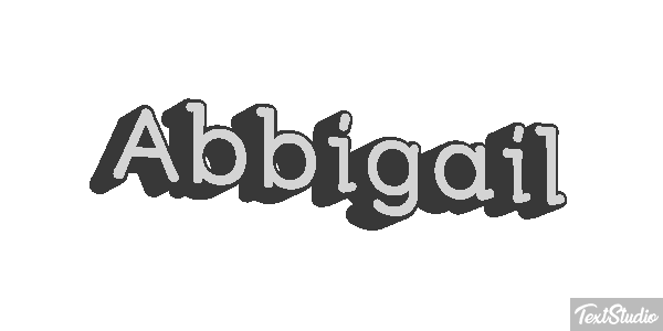 Abbigail Text effect