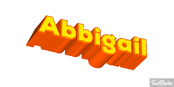 Abbigail Text effect
