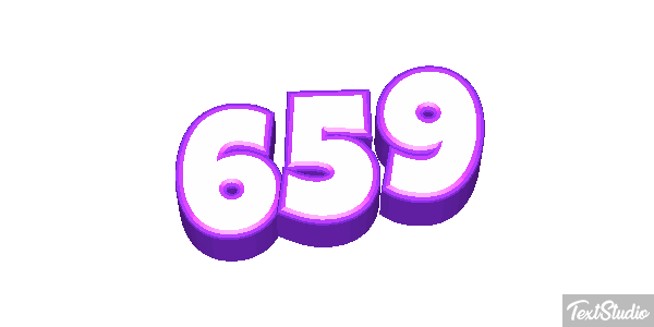 659 Tekst effect