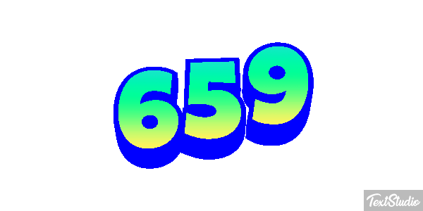 659 Tekst effect