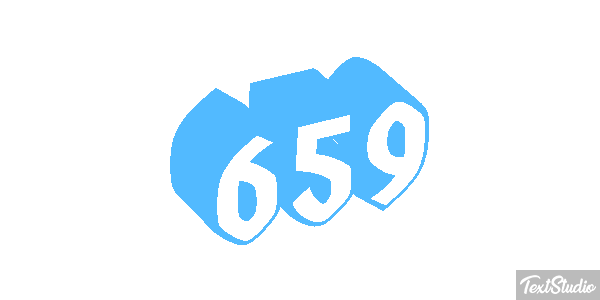 659 Tekst effect