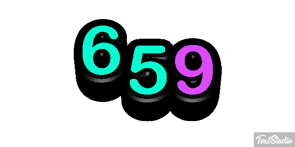 659 Tekst effect