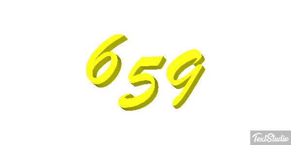 659 Tekst effect