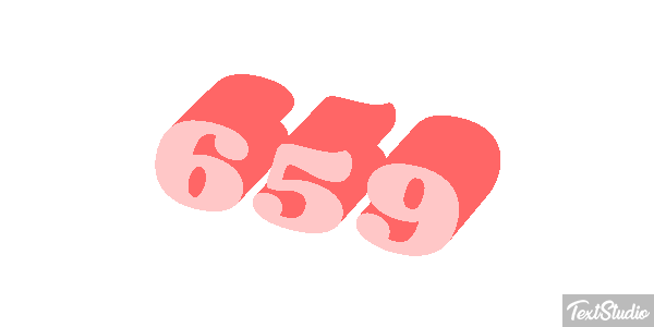 659 Tekst effect