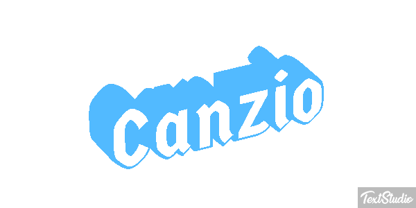 Canzio Effetto testo