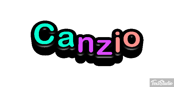 Canzio Effetto testo