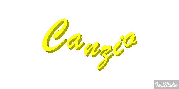 Canzio Effetto testo