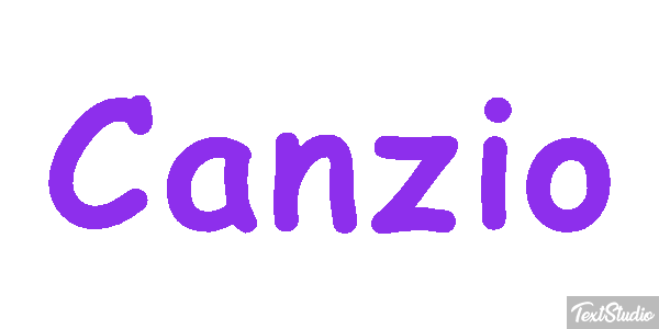 Canzio Effetto testo