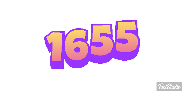 1655 Text effect