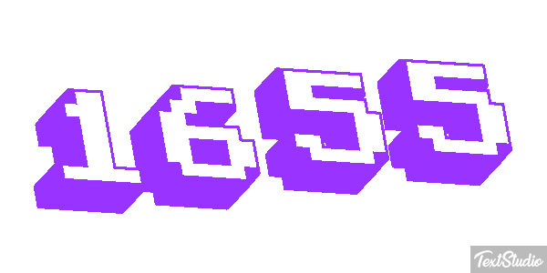 1655 Text effect