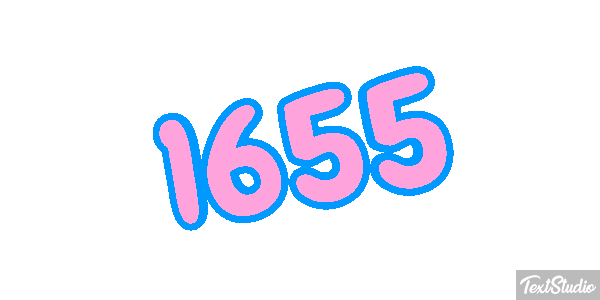 1655 Text effect