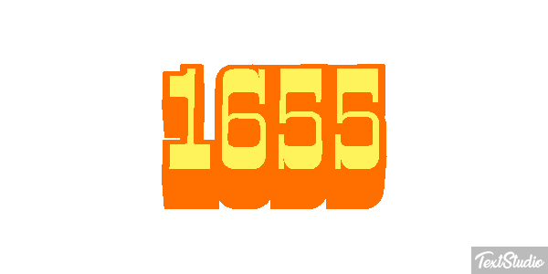 1655 Text effect