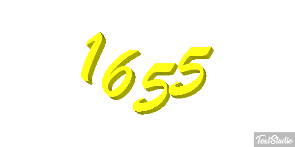 1655 Text effect
