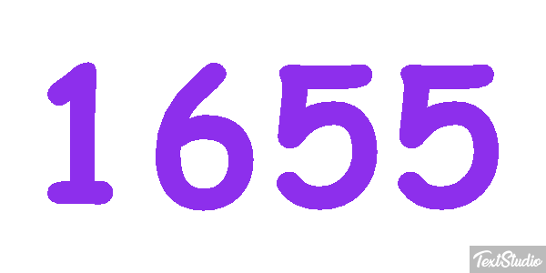 1655 Text effect