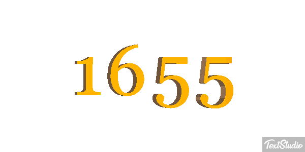 1655 Text effect