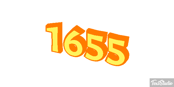 1655 Text effect