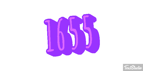1655 Text effect