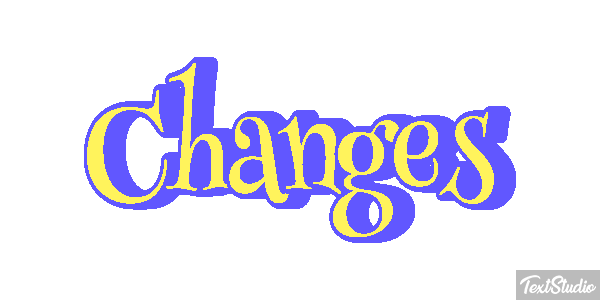 Changes Texteffekt