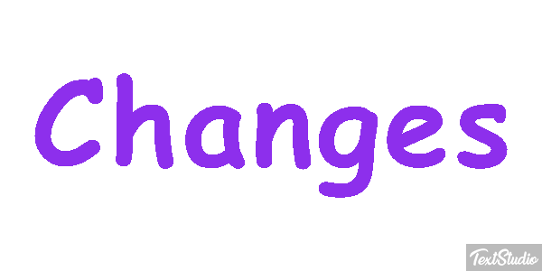 Changes Texteffekt