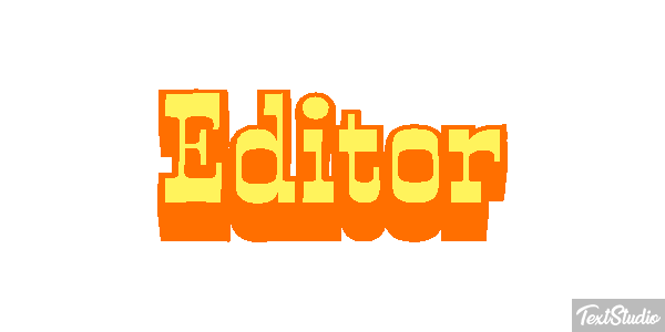 Editor Efecto de texto