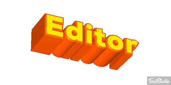 Editor Efecto de texto