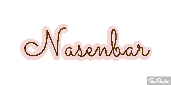 Nasenbär Texteffekt