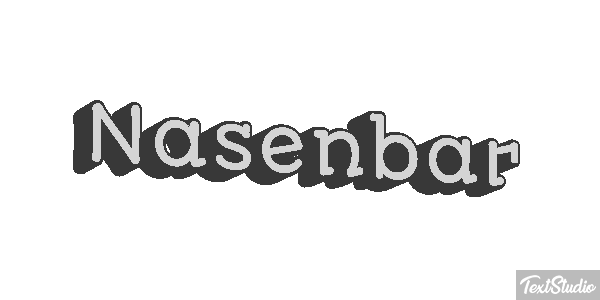 Nasenbär Texteffekt