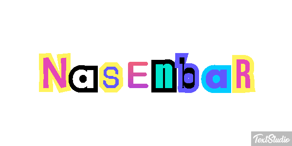 Nasenbär Texteffekt