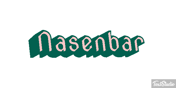 Nasenbär Texteffekt