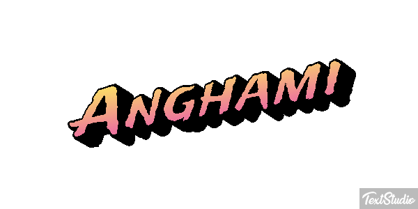 Anghami Efecto de texto
