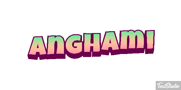 Anghami Efecto de texto