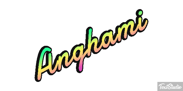 Anghami Efecto de texto