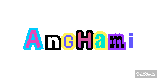 Anghami Efecto de texto