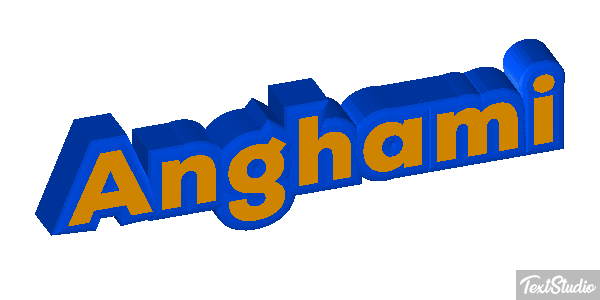 Anghami Efecto de texto