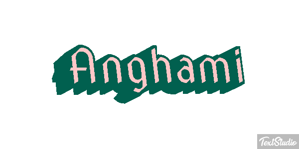 Anghami Efecto de texto