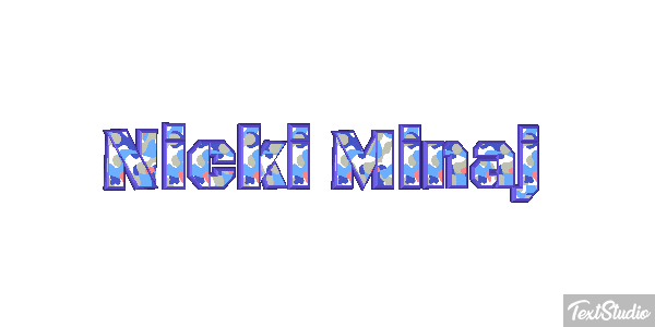 Nicki Minaj Efekt tekstowy