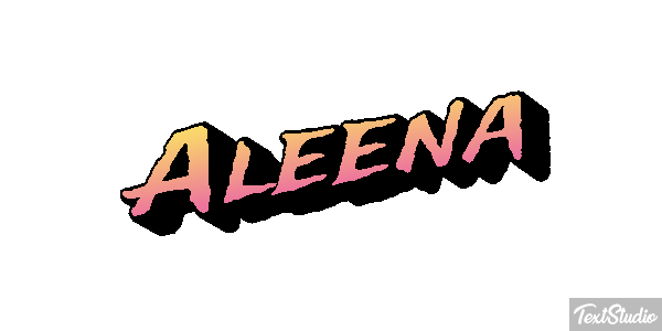 Aleena Text effect